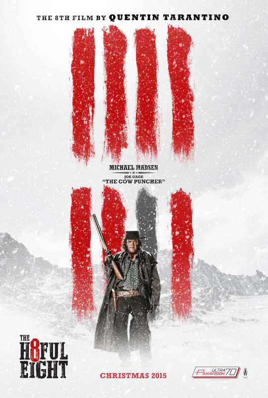 The Hateful Eight poster マイケル・マドセン