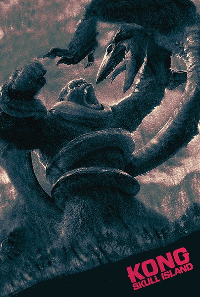 キングコング 髑髏島の巨神 ポスター
